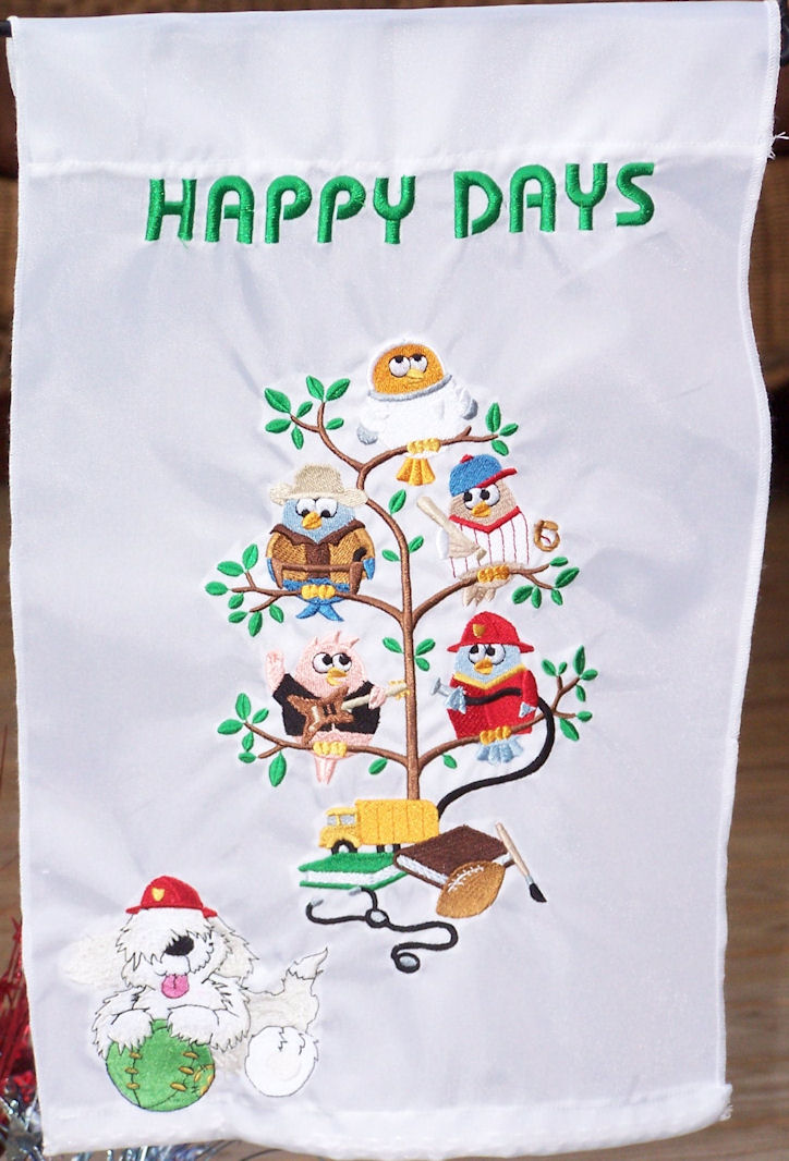 Roz's Loft: New Garden Flag