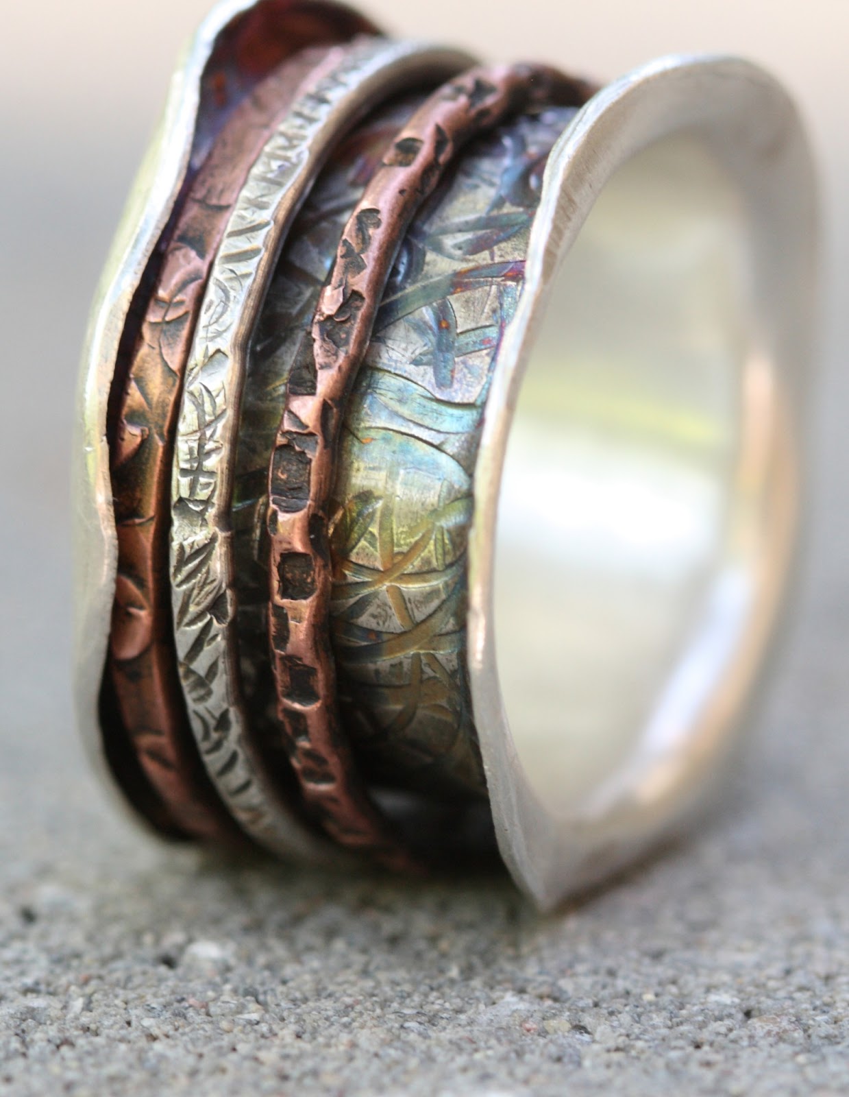A Work in Progress Spinner Rings with Robyn Cornelius