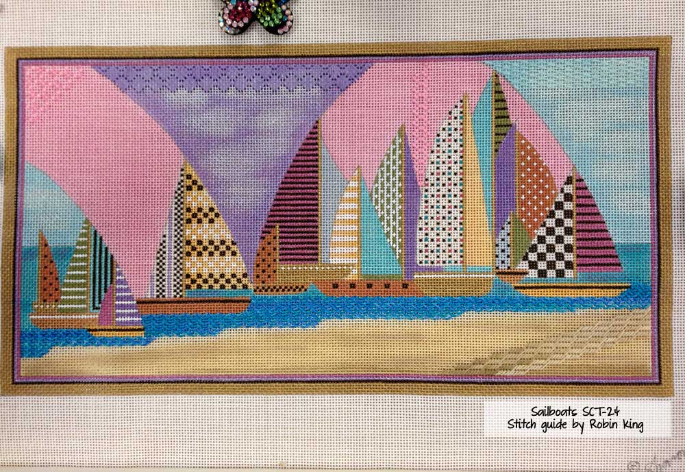 Needlepoint Study Hall Teaching at Peacock Alley Needlepoint 2013