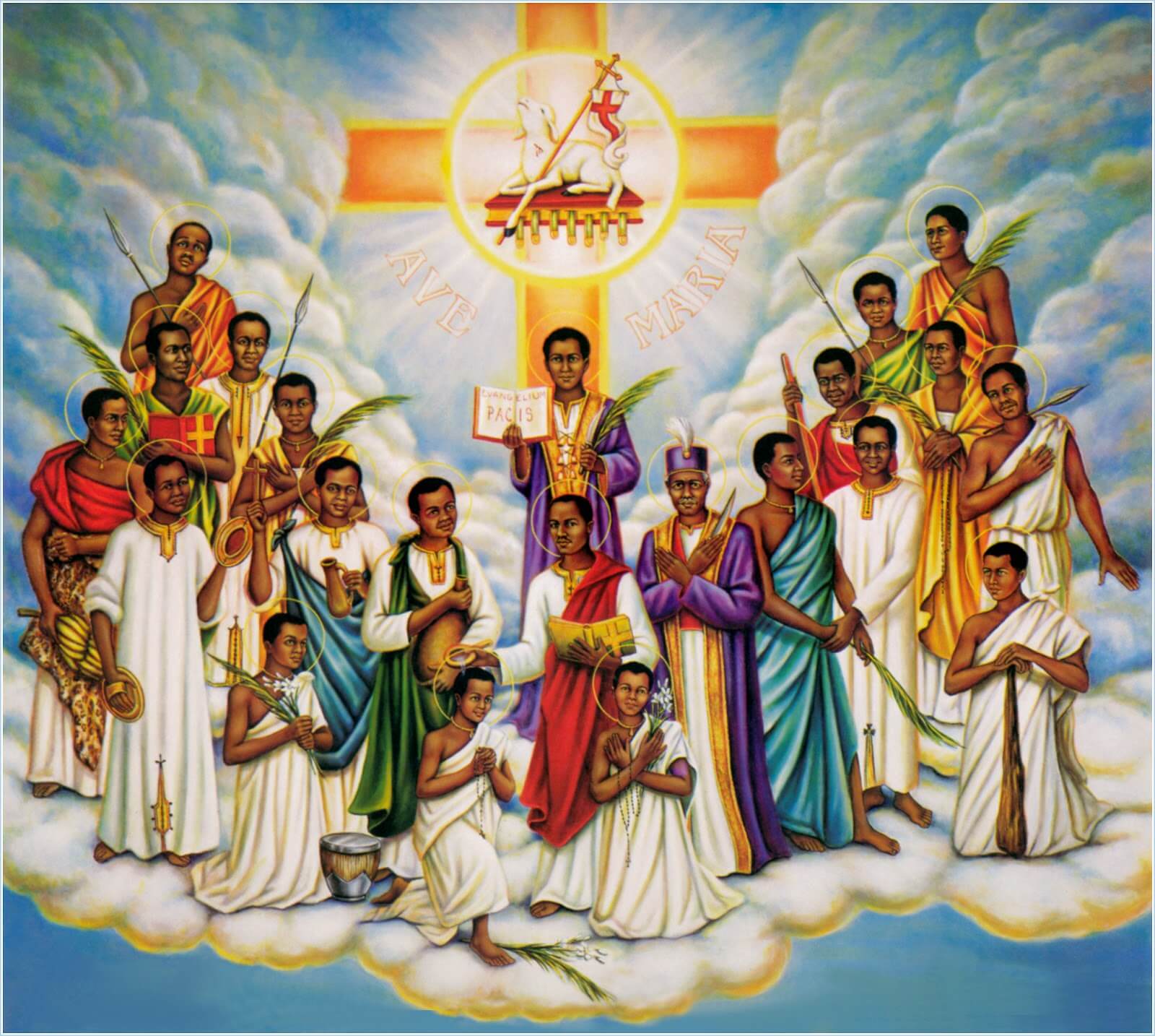 São Carlos Lwanga e companheiros mártires, patronos do Courage