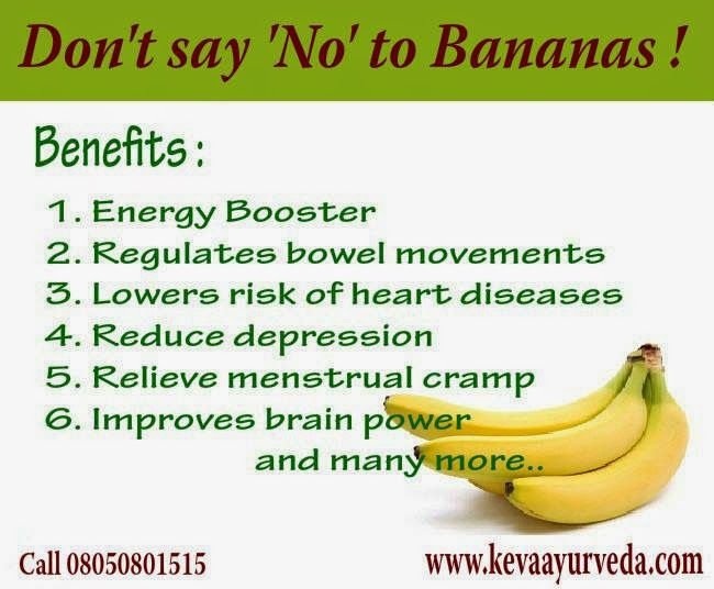 Keva Ayurveda Benefits of Bananas