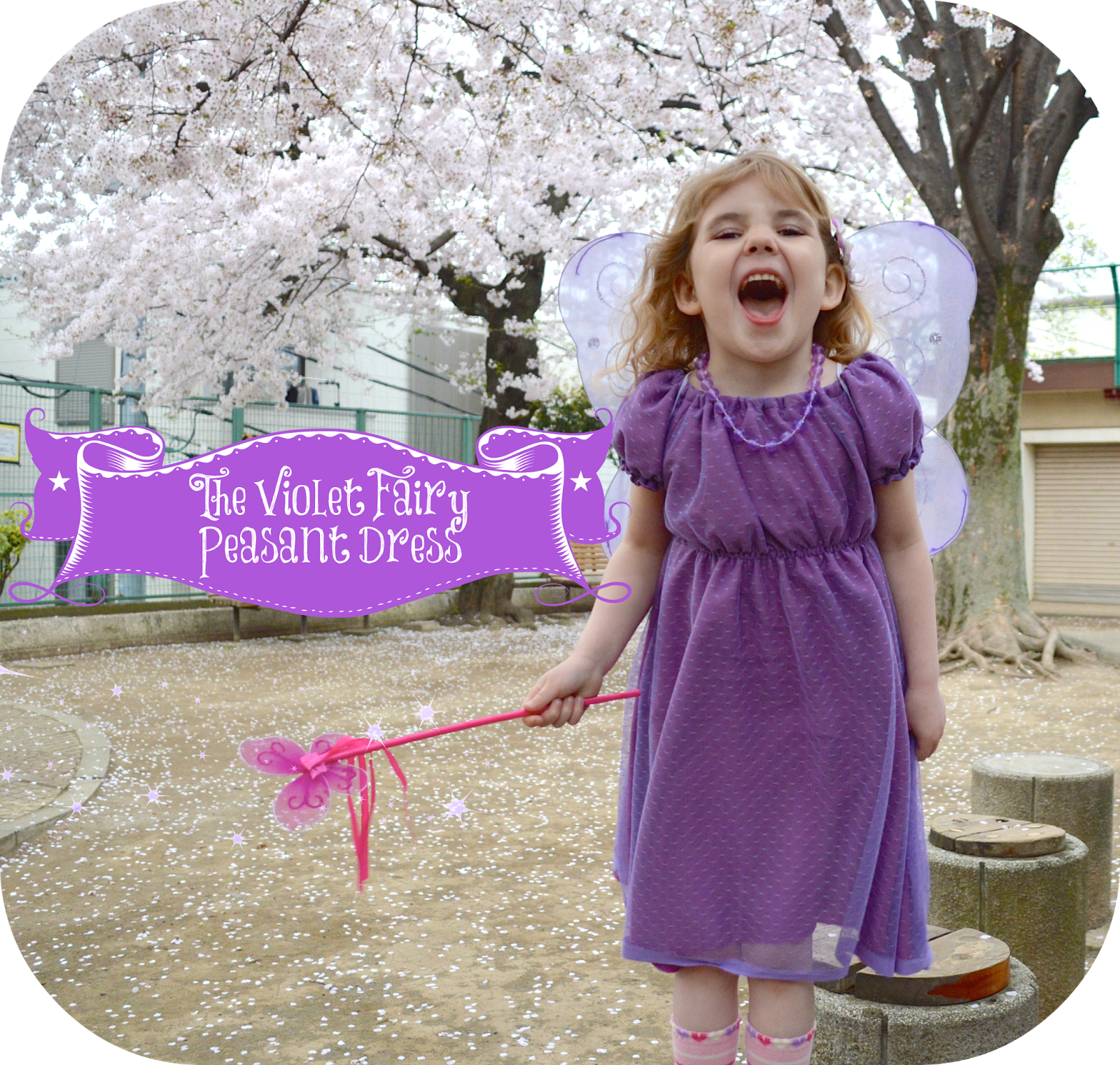 Beth Being Crafty Book Parade Heather the Violet Fairy costume!