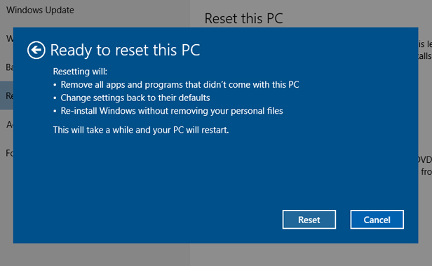 Hard reset windows 8 1 планшет