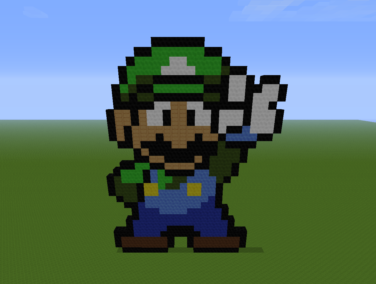 Luigi Pixel Art Easy Pixel Art Pixel Art Pixel Art Pa vrogue.co
