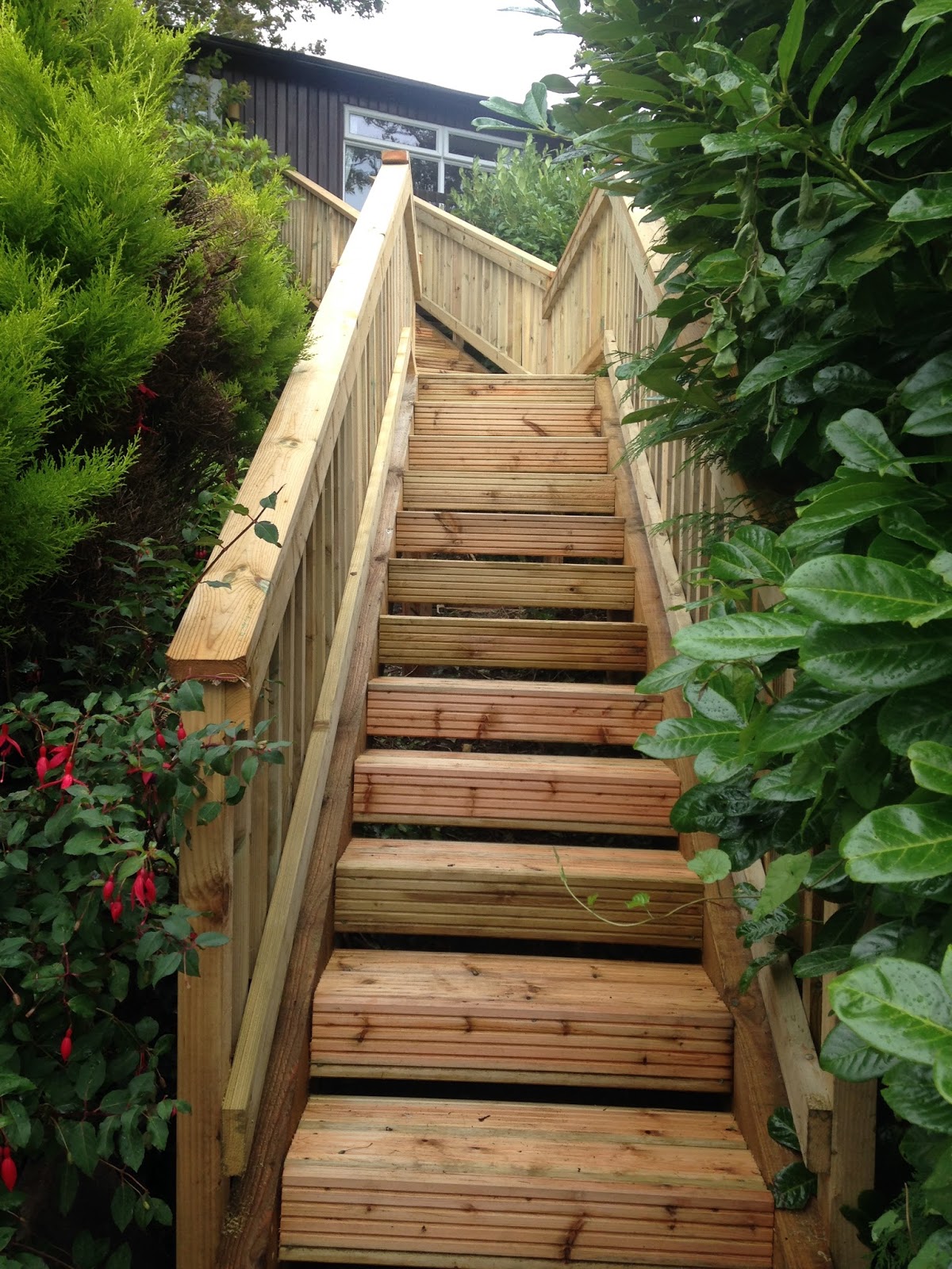 Garden Carpentry. Timber decking design and build our latest decking