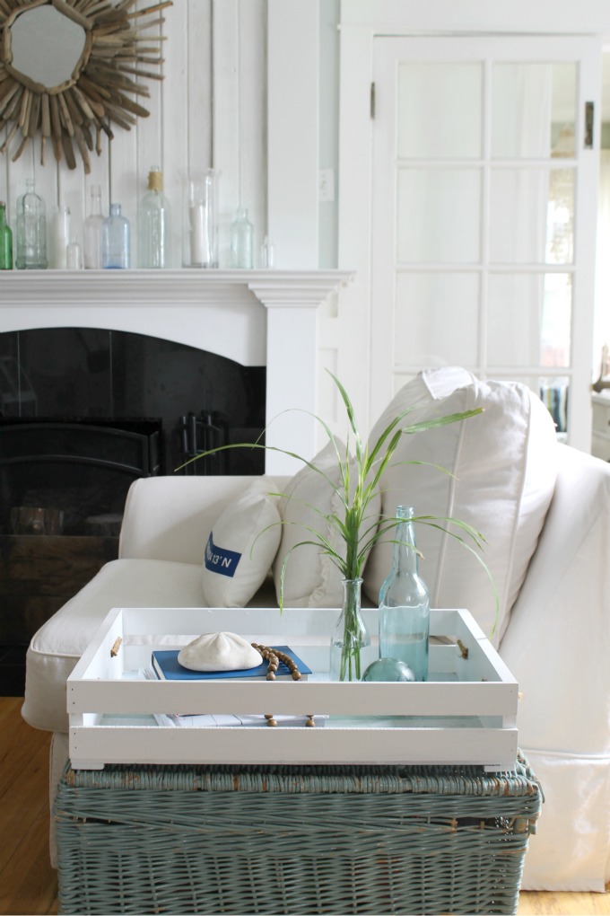 Diy Coastal Decor diy nautical tray - city farmhouse Diy Coastal Decor diy nautical tray - city farmhouse