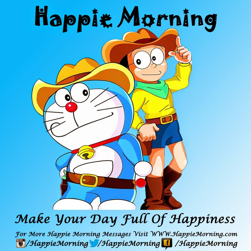 Happie Morning Start Your Day With Happiness Doraemon Happie Morning