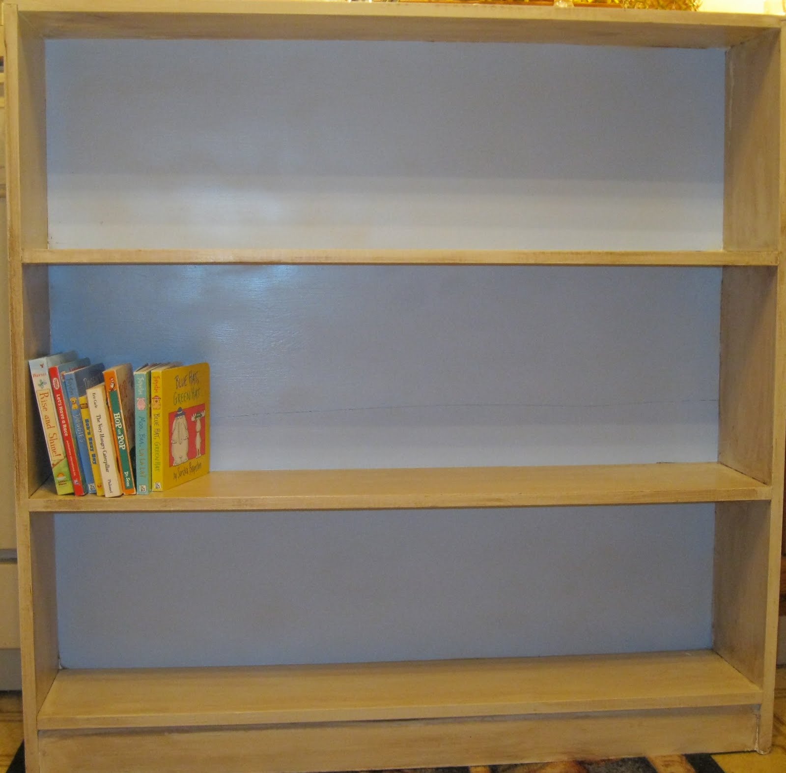 Monkey See, Monkey Do! Painting a Bookcase Before & After