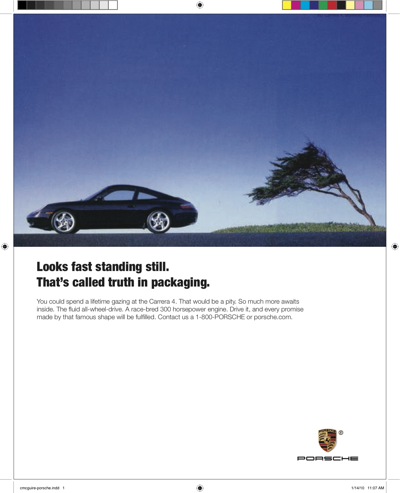 Chelsea McGuire // Strategic Communications Specialist Porsche Ad