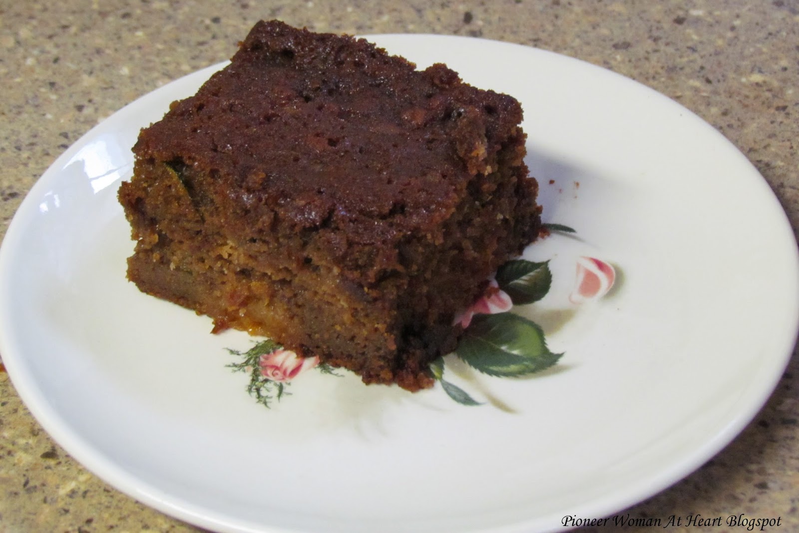 Pioneer Woman at Heart Healthier Zucchini Cake Blackstrap Molasses and Honey