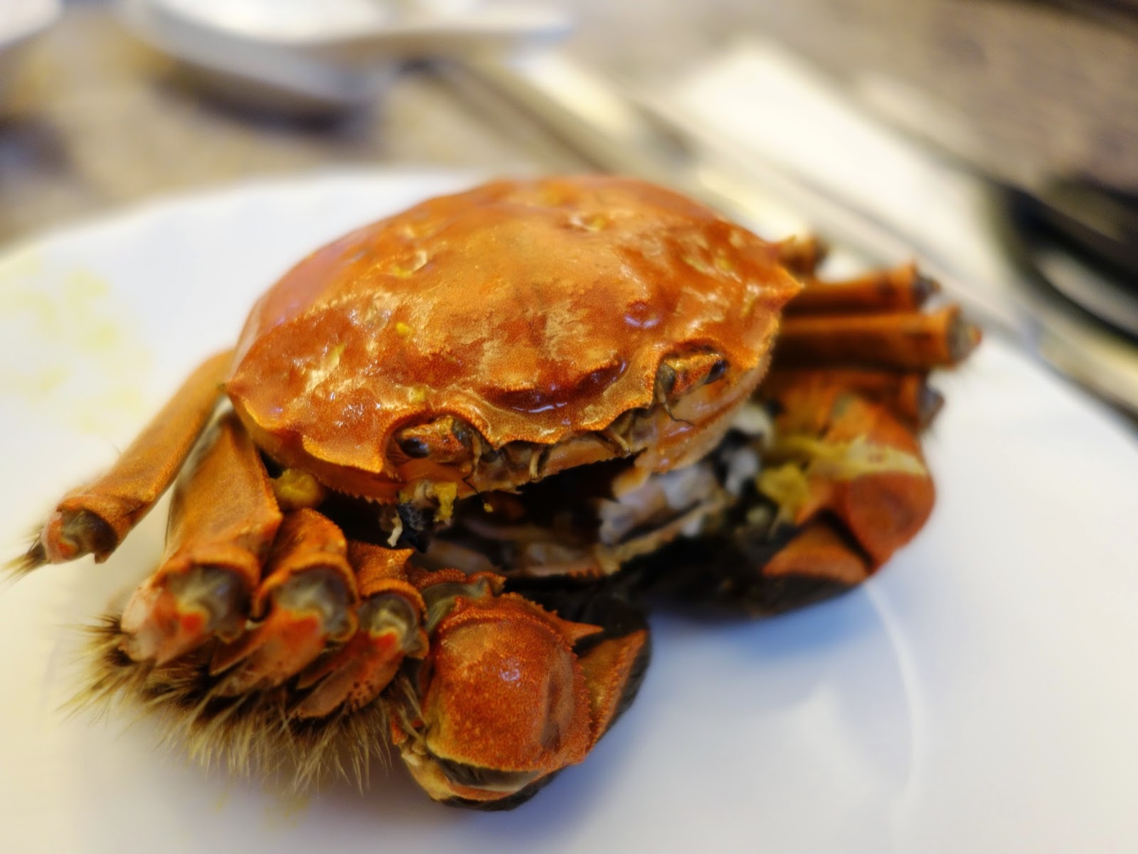 PinkyPiggu Hairy Crab Treasure Pot Feast At Mouth Restaurant (地茂馆