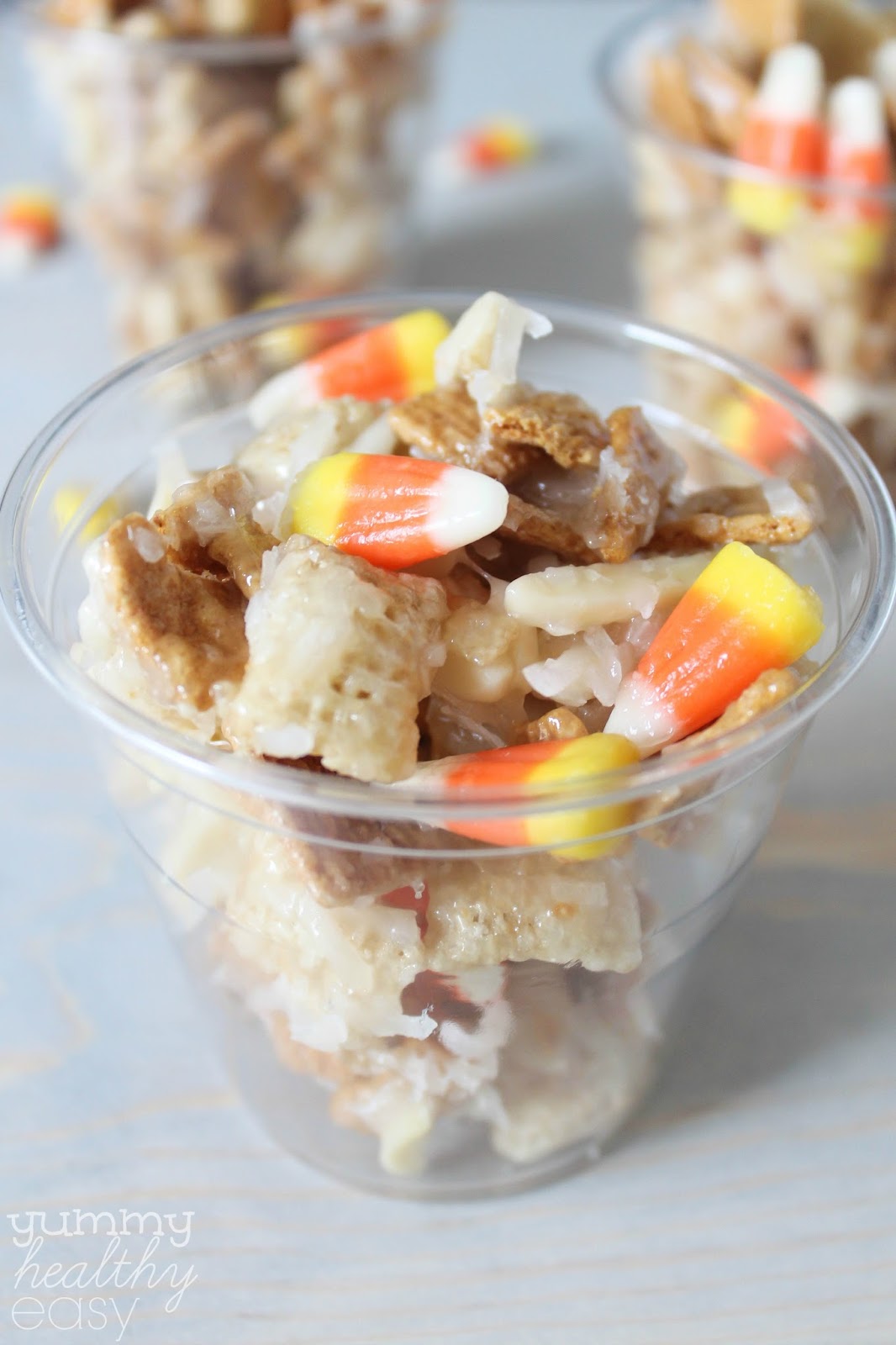 Candy Corn Cereal Snack Mix Yummy Healthy Easy