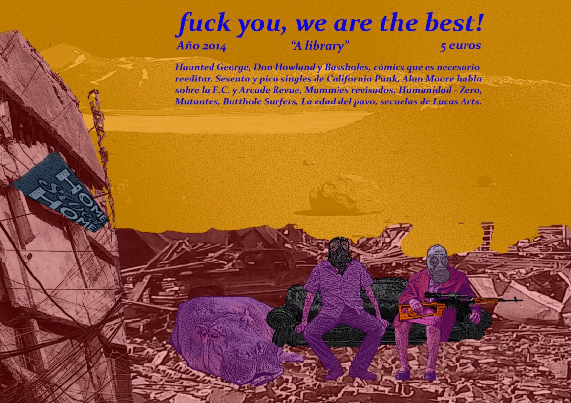 FUCK YOU, WE ARE THE BEST magazine