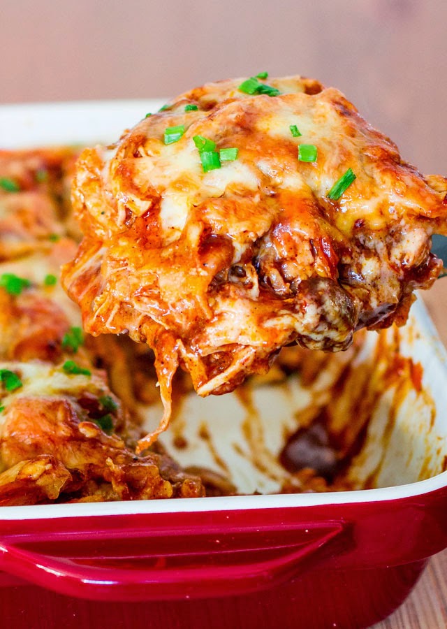 Tam Bam Cooking Jo Cooks Chicken Enchilada Casserole