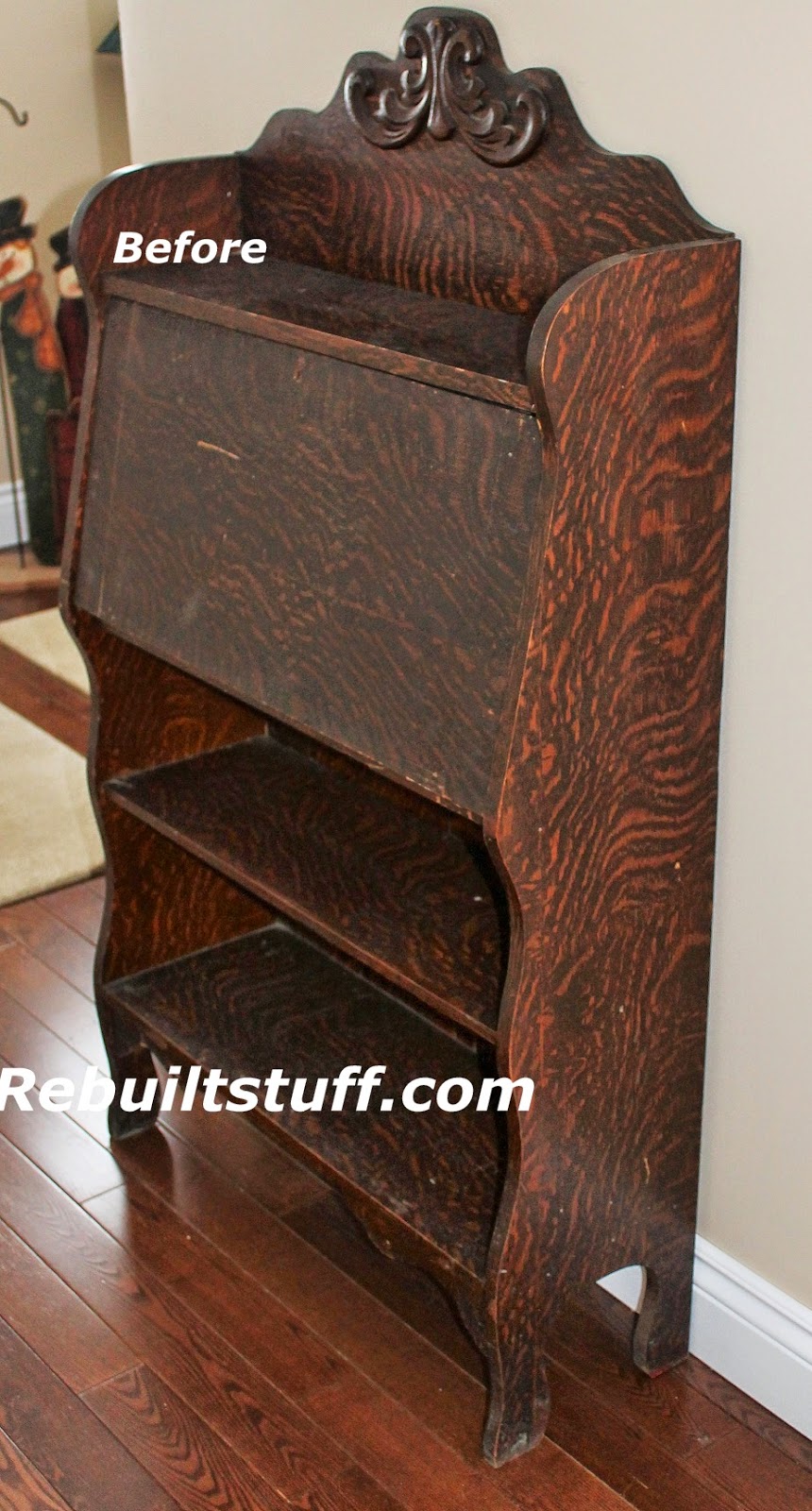 Rebuiltstuff Petite Secretary Desk