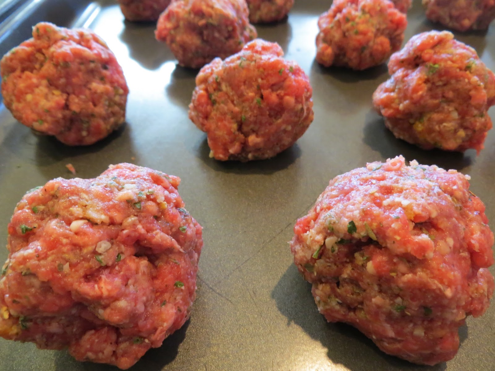 Two Magical Moms Baked Meatballs