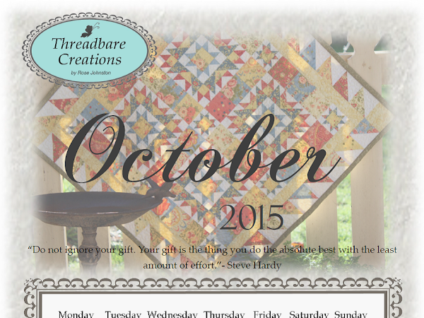 Free October 2015 Calendar