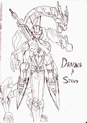 Kamen Rider Servo and Draganta