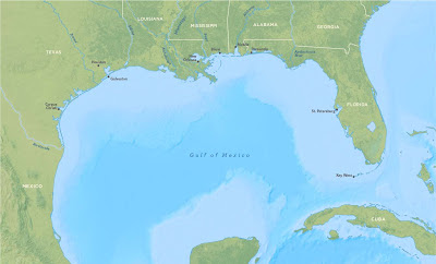 Gulf of Mexico Map
