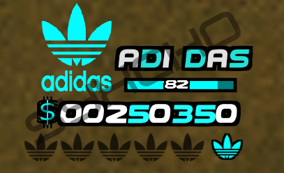 The Best Interface's And Fonts Adidas+Preview