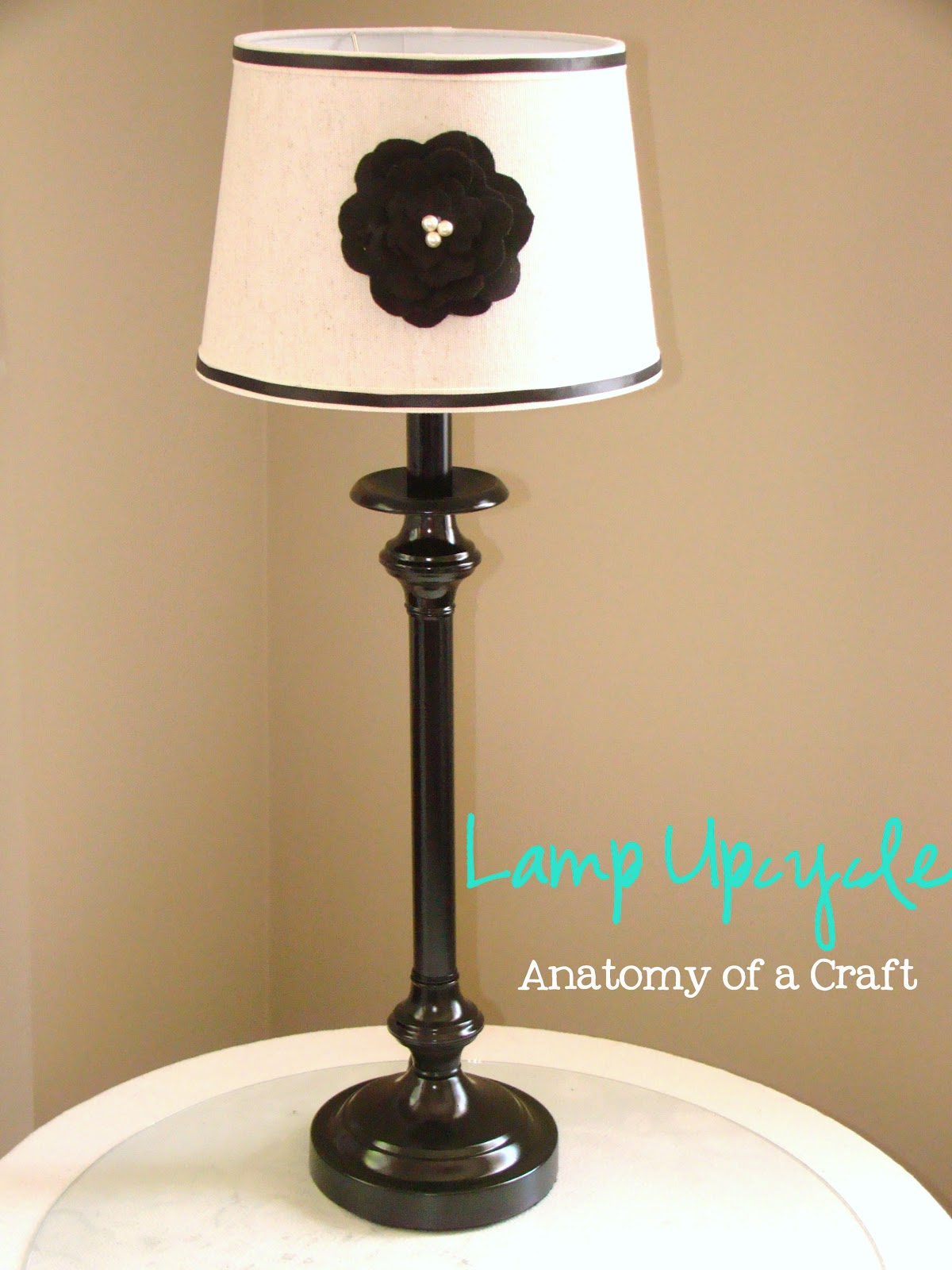 Anatomy of a Craft Lamp Upcycle