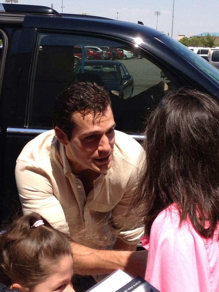 Henry Cavill News Meet & Greet At Edwards Air Force Base