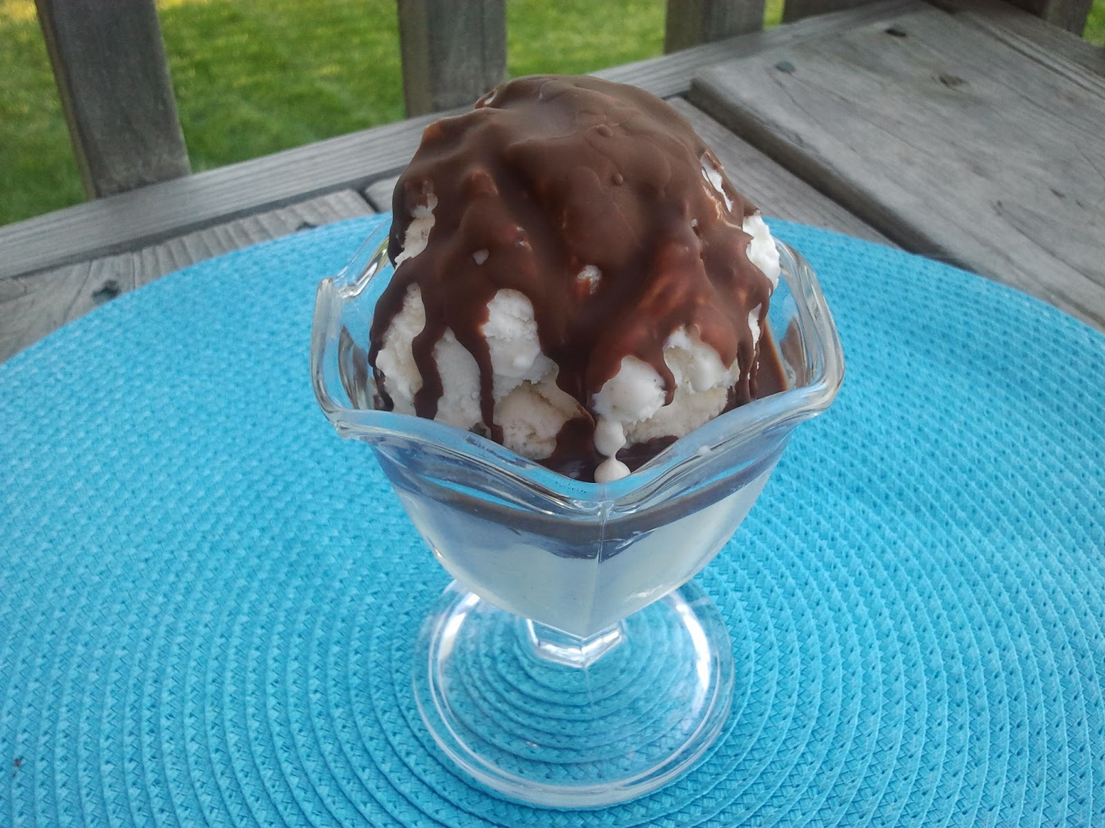 Candy Shell Ice Cream Topping Recipe In The Kitchen With Honeyville