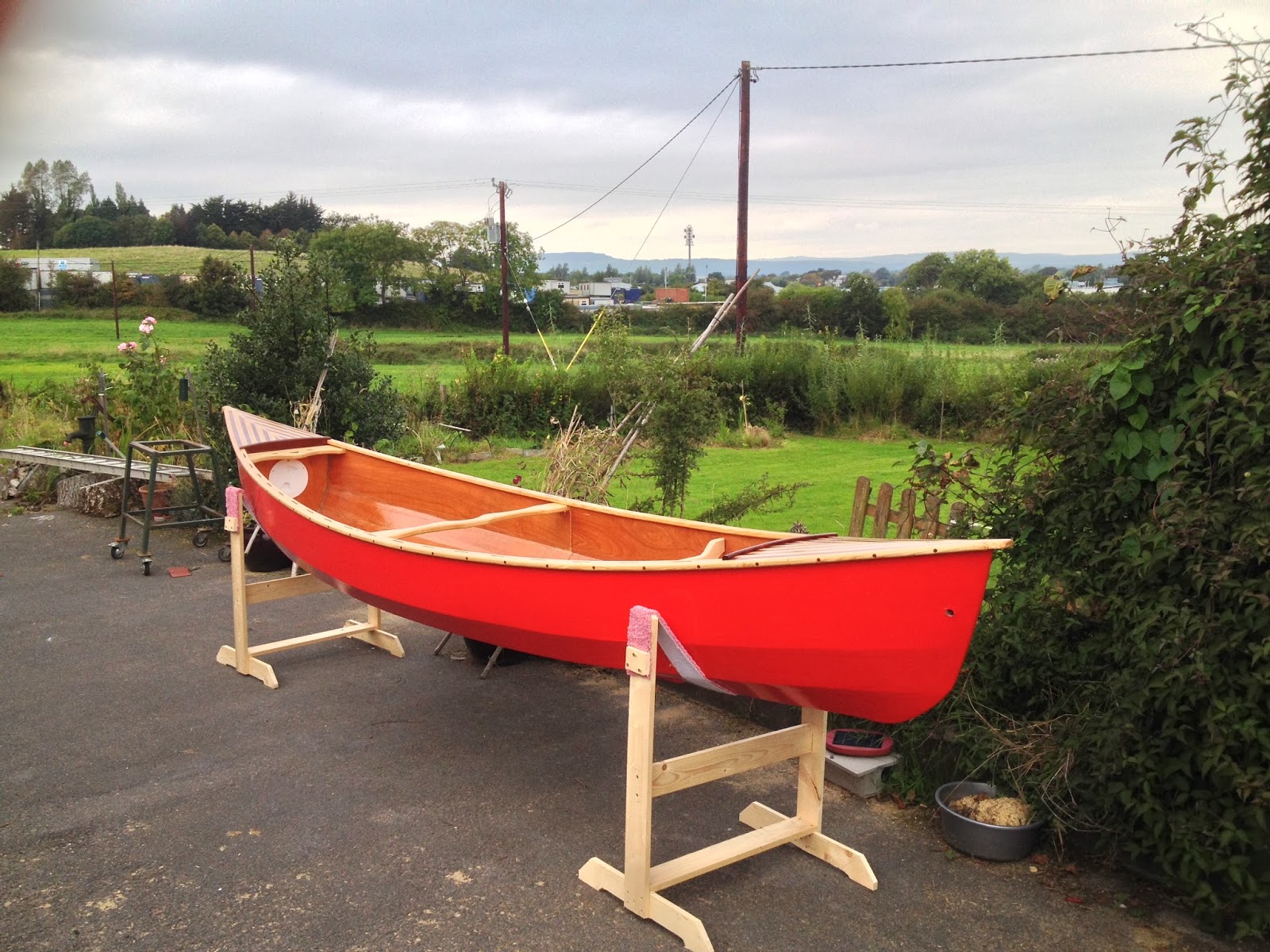 Waterman 16 Canoe Build Step 6 Fitting Out for Sailing!