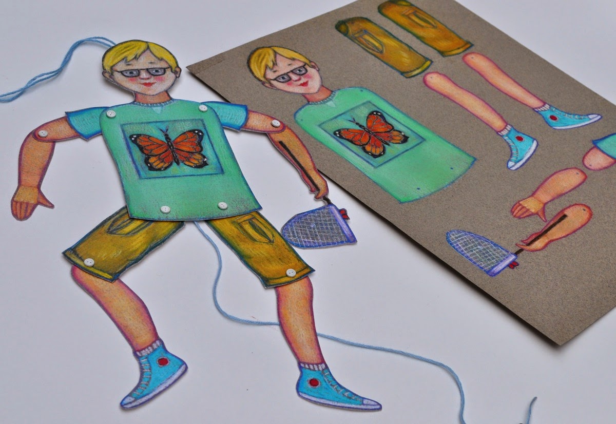 Vicki Smith Art Template to Make Jumping Jack