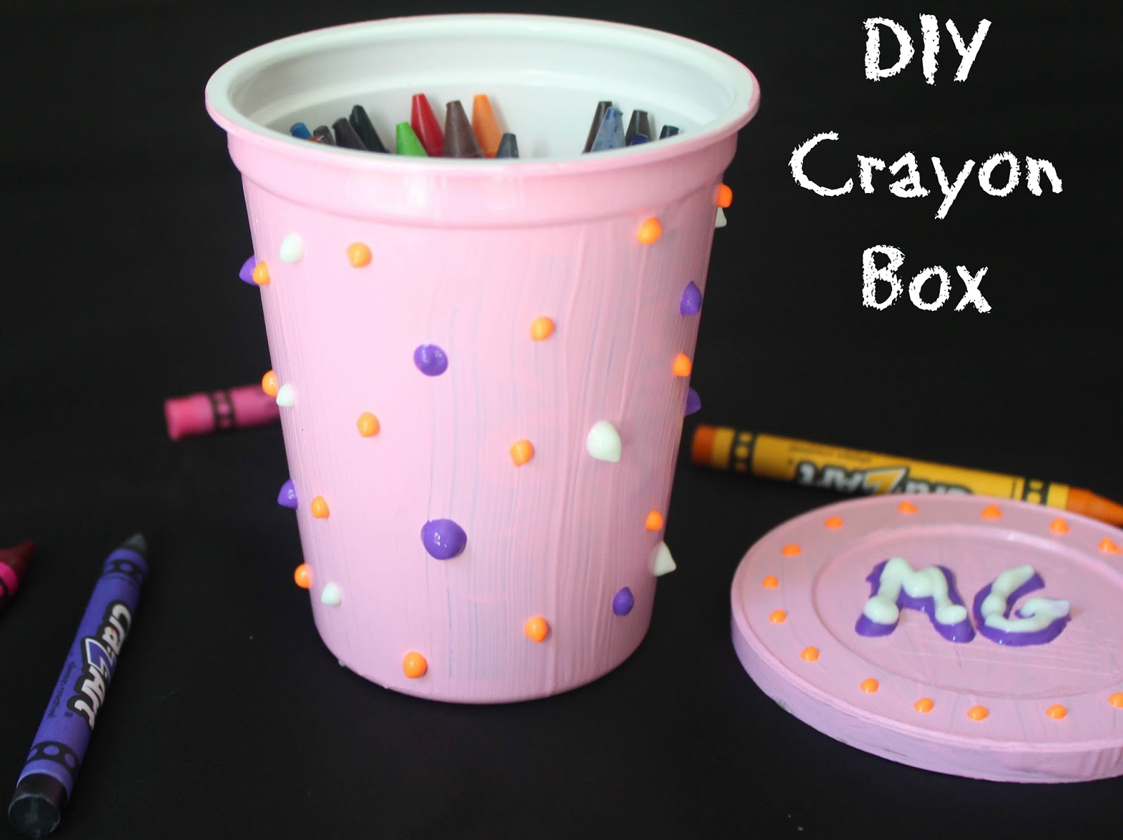 Diy Crayon Box Casual Claire