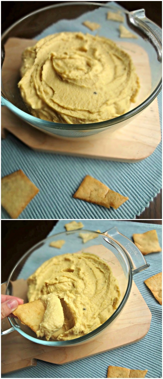 The Cooking Actress Roasted Garlic Brown Butter Hummus