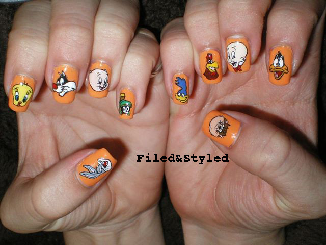 Looney Tunes Nail Designs - wide 2