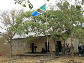 ADMN.BLOCK AND THE NATIONAL FLAG