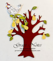 partridge in a pear tree gift tag