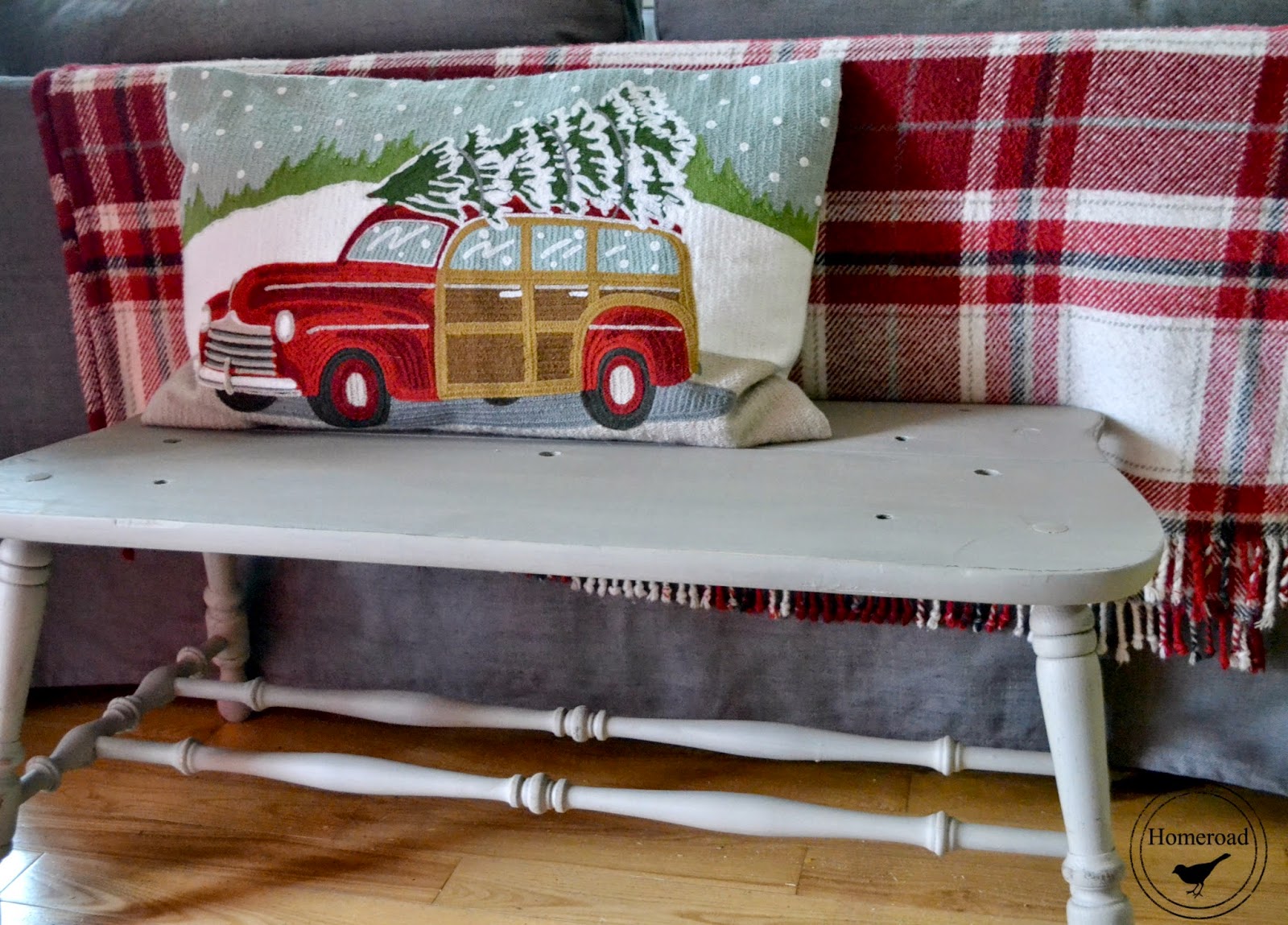 An Entry Bench & Fusion Mineral Paint Homeroad