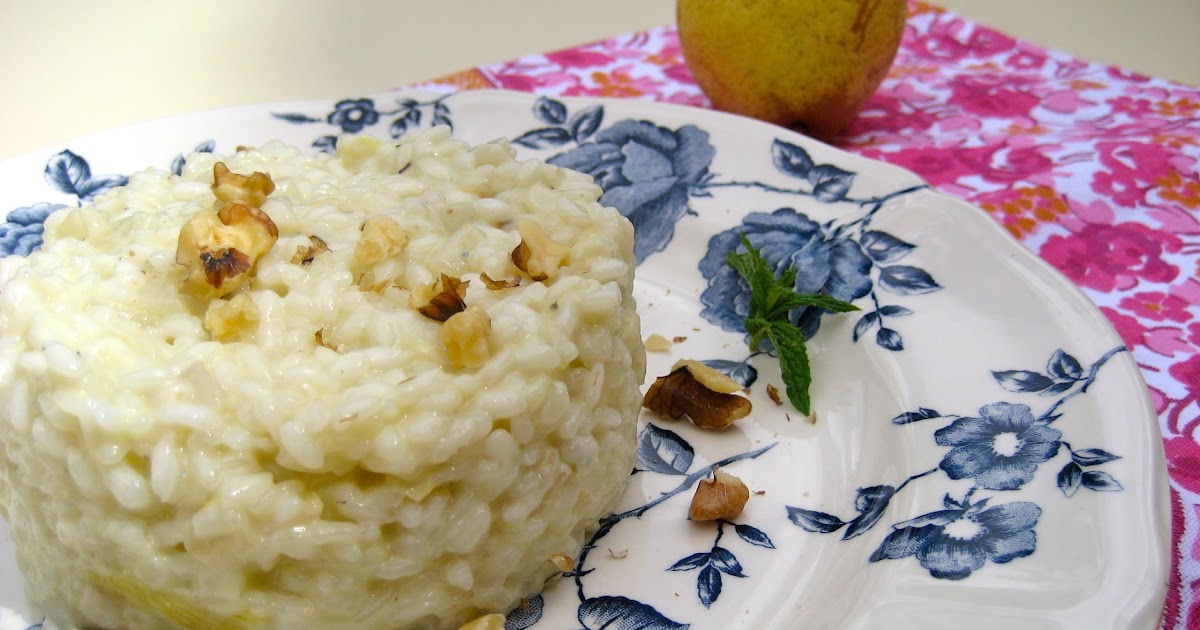 Cook & Spoon RISOTTO DE PERAS, ROMERO Y NUECES