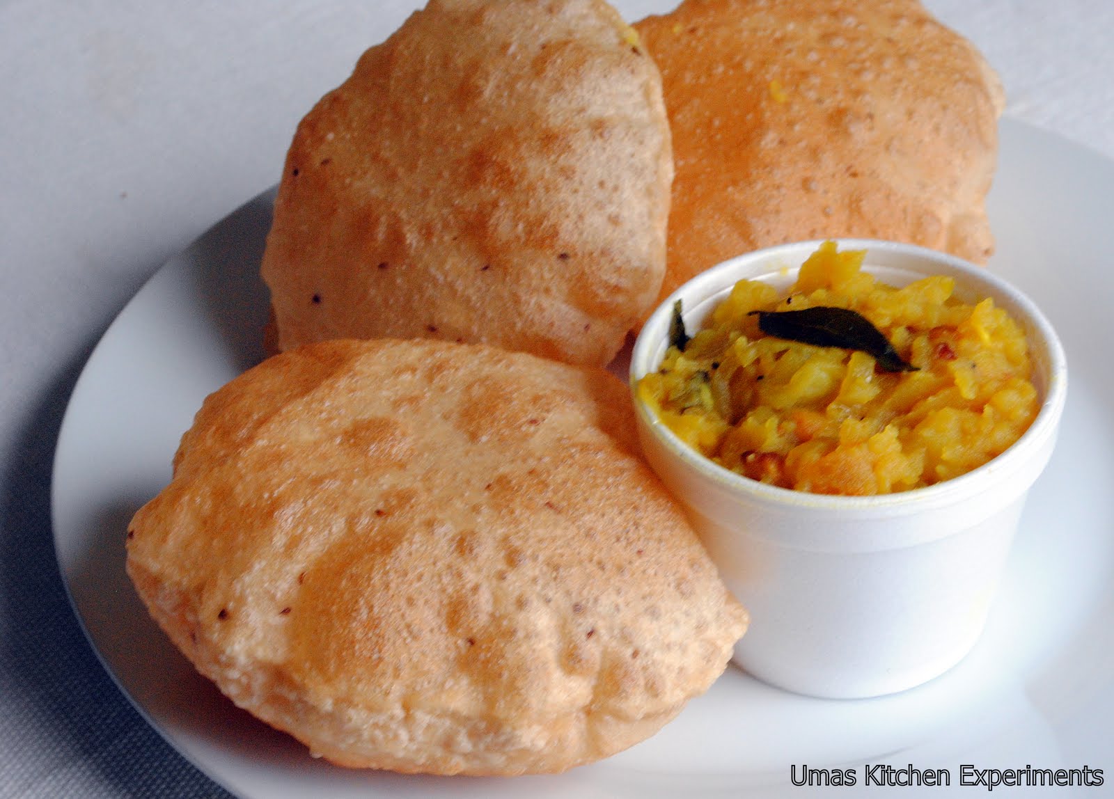 Poori Masala Recipe