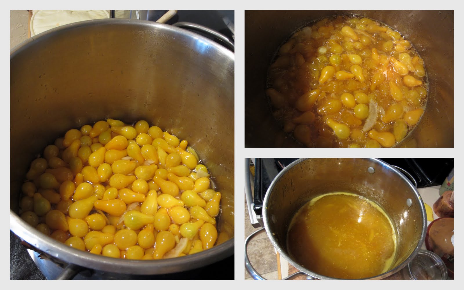 Canning Yellow Tomato Preserves