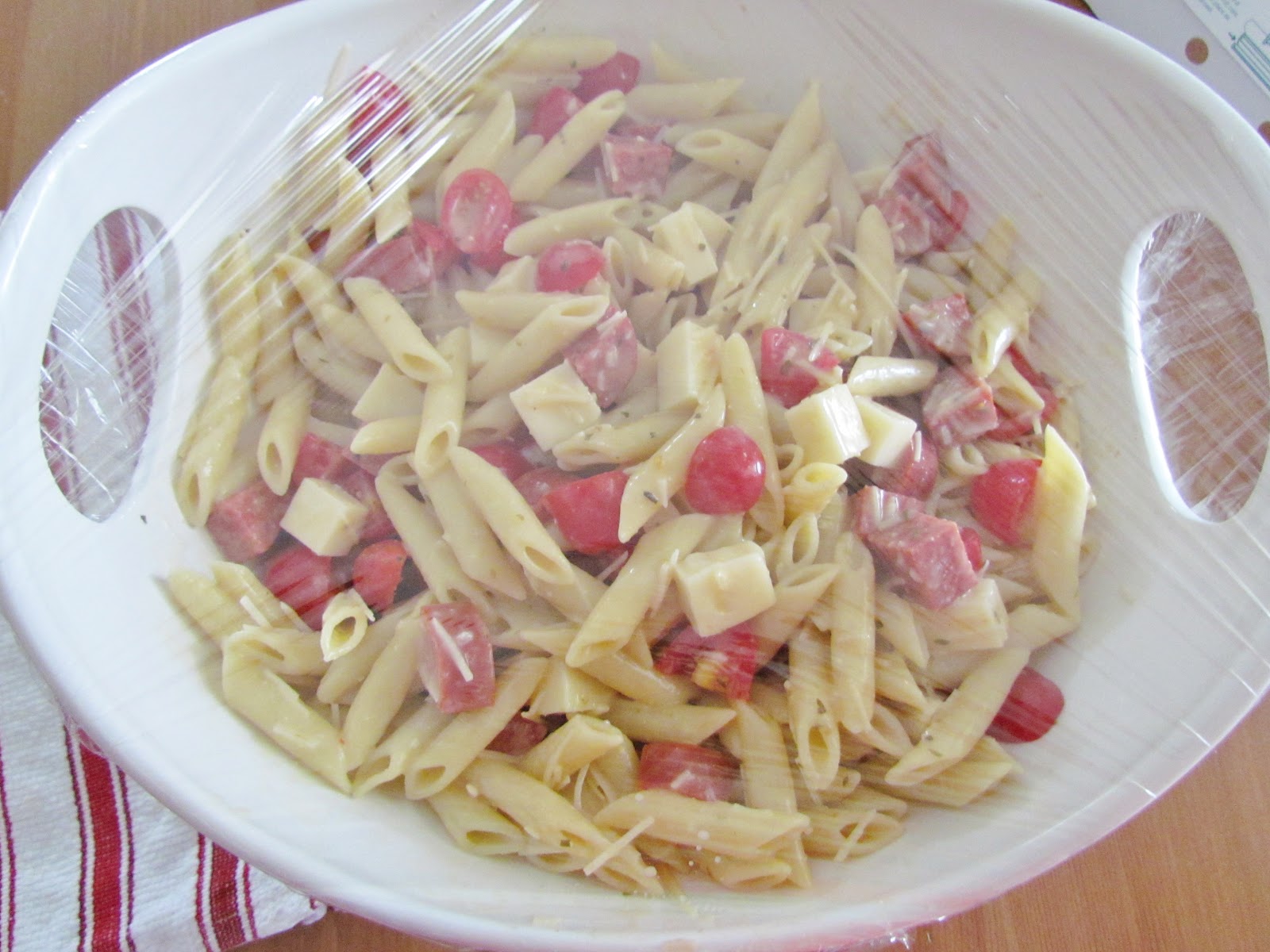 Pepperoni Pizza Pasta Salad The Country Cook