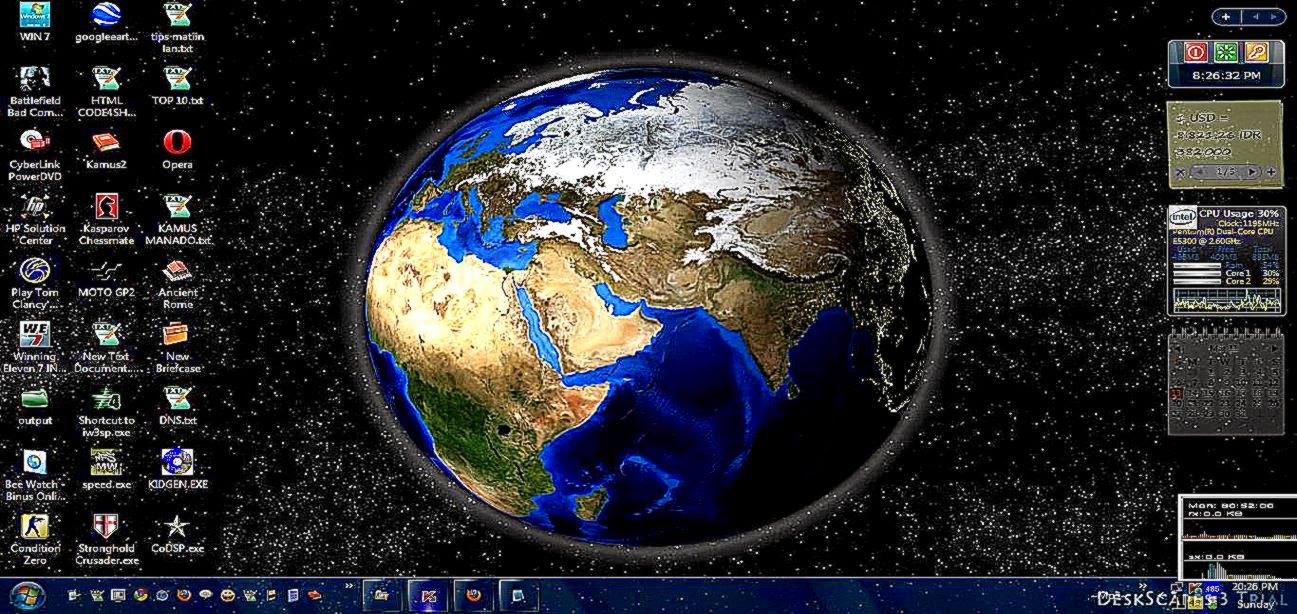 3D Animated Wallpaper Windows 7
