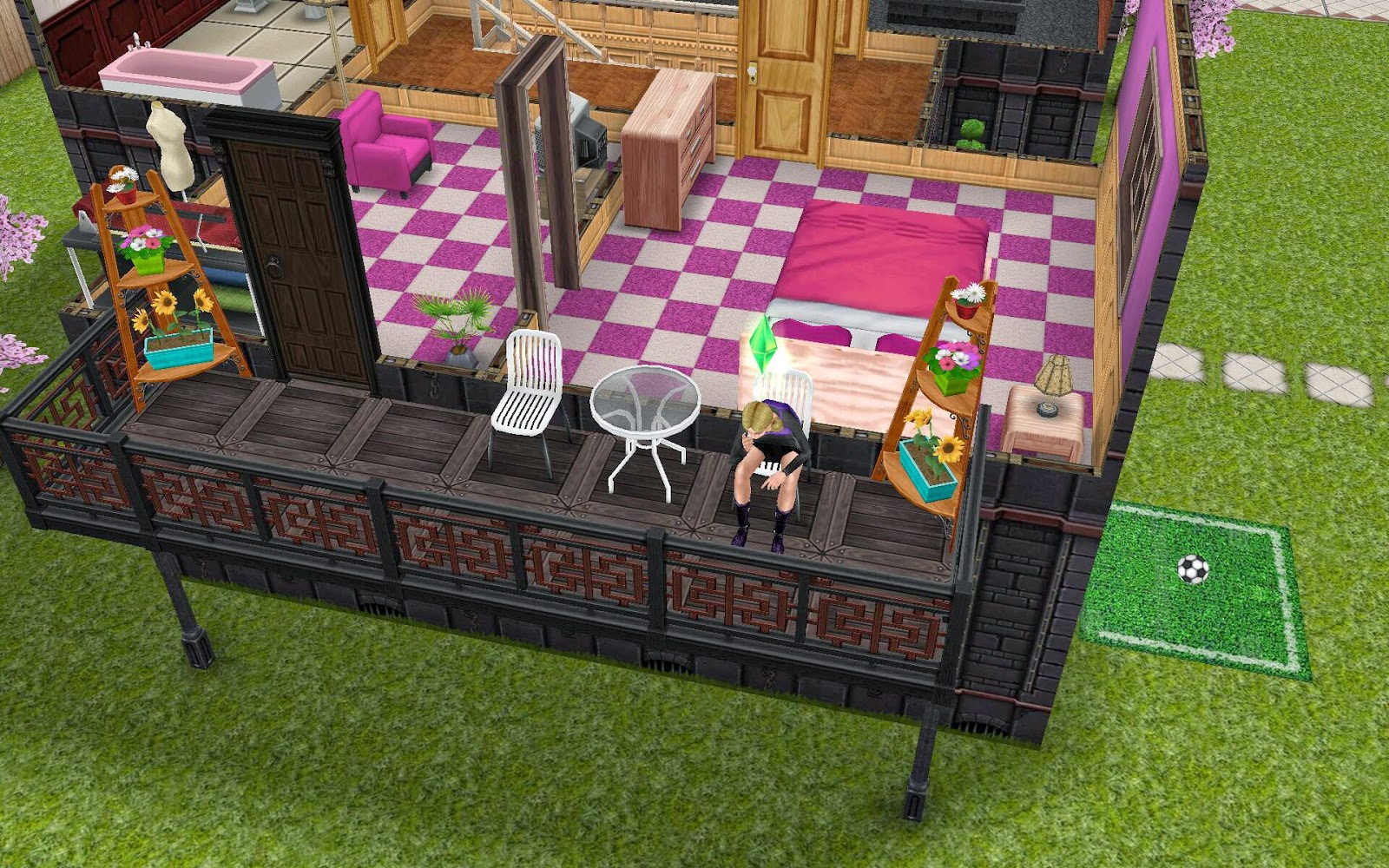 Sims Freeplay Housing First Balcony