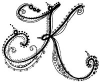 Fancy Letter K