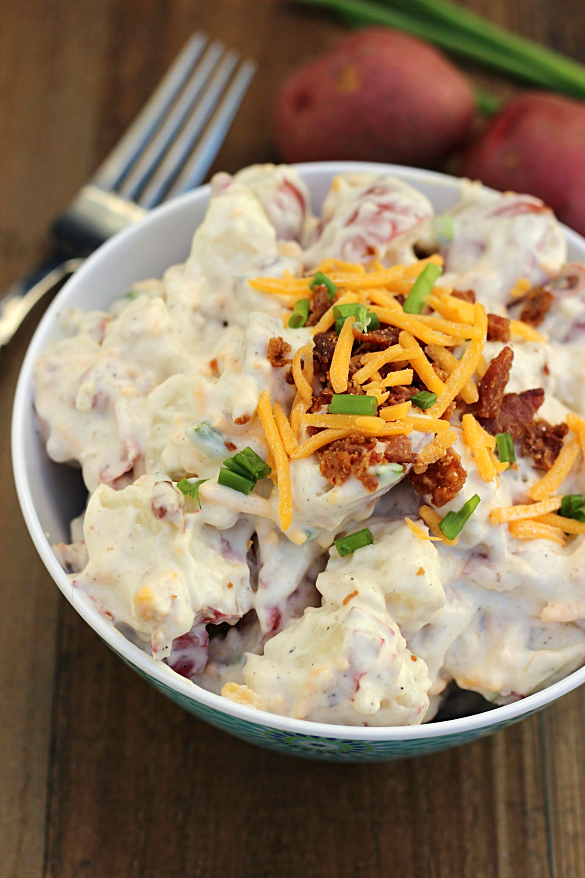 Loaded Ranch Potato Salad Whats Cooking Love?