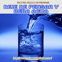Deje de pensar y beba agua Deje de pensar y beba agua