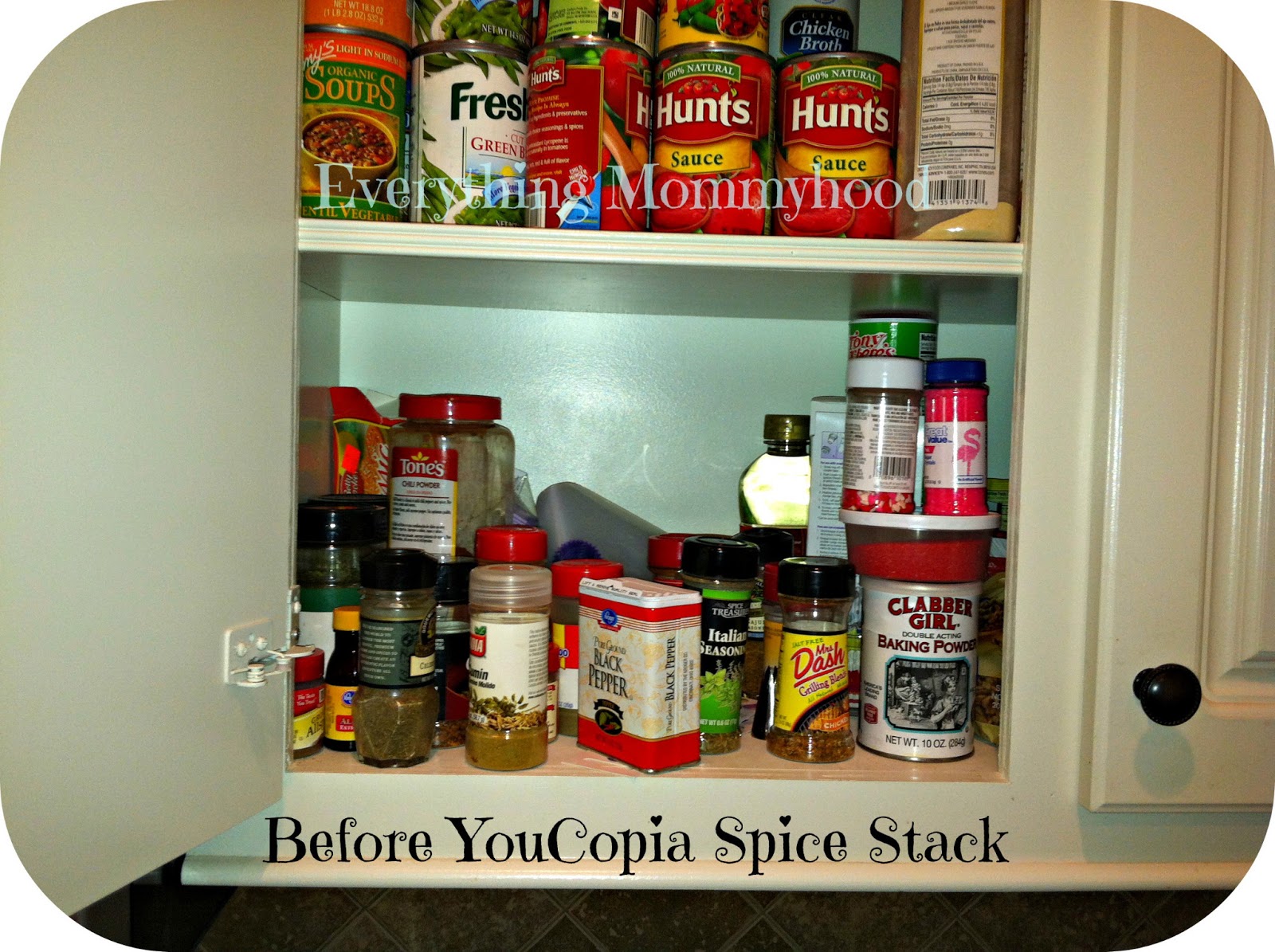 YouCopia Original SpiceStack 18-Bottle Spice Rack Organizer with