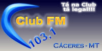 Rádio Club FM da Cidade de Cáceres ao vivo