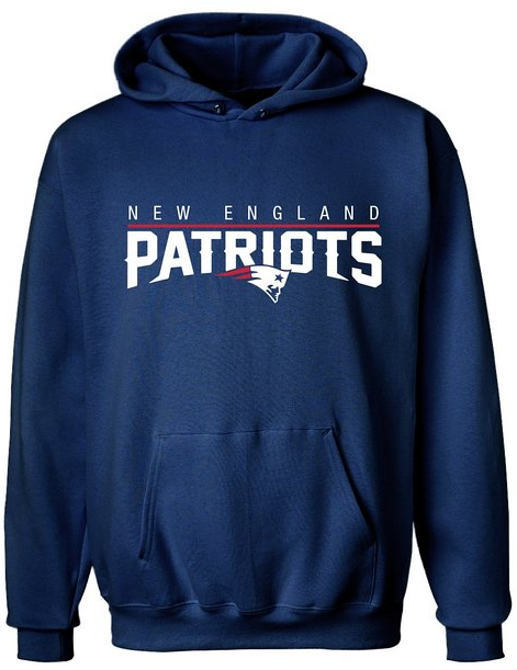 Men's New England Patriots Pullover Hoodie