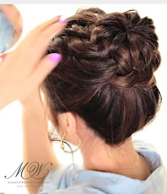 coque festa penteado