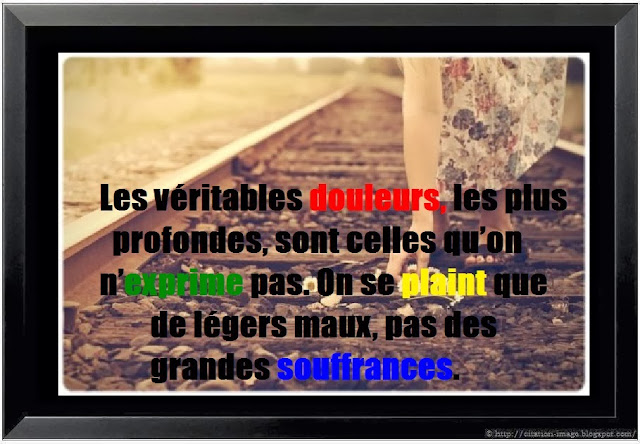 Citation souffrance silence