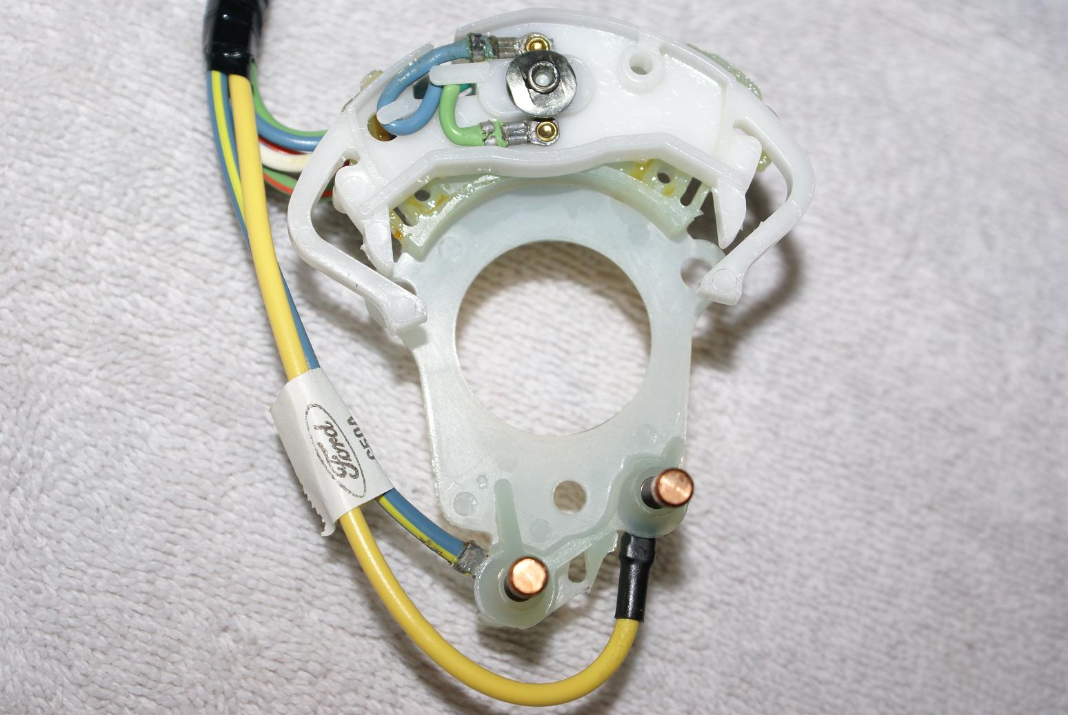 The Care and Feeding of Ponies: 1965 1966 Mustang Turn signal switch wiring